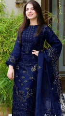 Dananeer Summer Collection: Lawn with Bamber Chiffon Dupatta