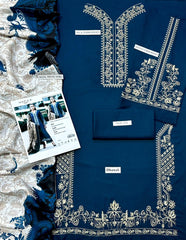 MARIA-B EMB 3PC LAWN UNSTICHED