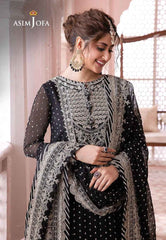 Asim Jofa Chiffon Embroided Un-Stitch