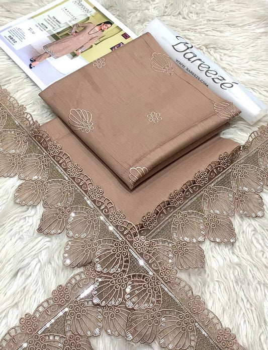 BAREEZA LAWN EMB 2PC UNSTICHED