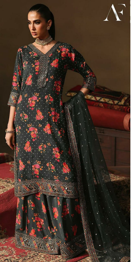 CHARIZMA LAWN 3PC UNSTICHED