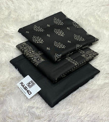 PRINTED DHNAK 3PC UNSTICHED