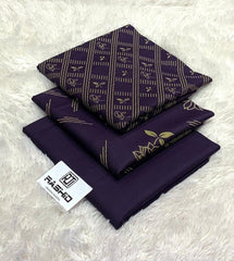 PRINTED DHNAK 3PC UNSTICHED