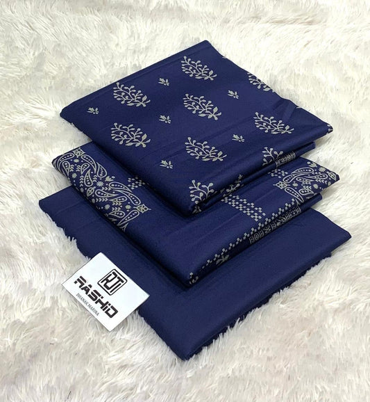 PRINTED DHNAK 3PC UNSTIHED