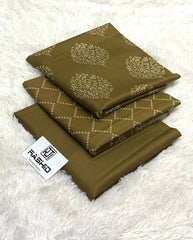 PRINTD DHANK 3PC UNSTICHED