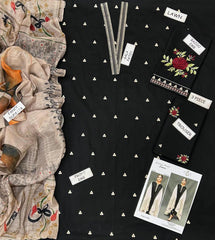 EMBEROIDERY LAWN 3PC UNSTICHED