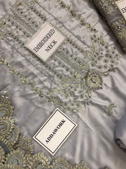 MUSHQ BRAND LUXURY Weeding Collection Embroidered Suit