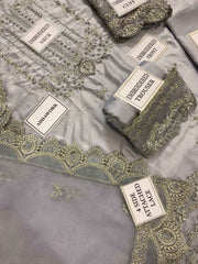 MUSHQ BRAND LUXURY Weeding Collection Embroidered Suit