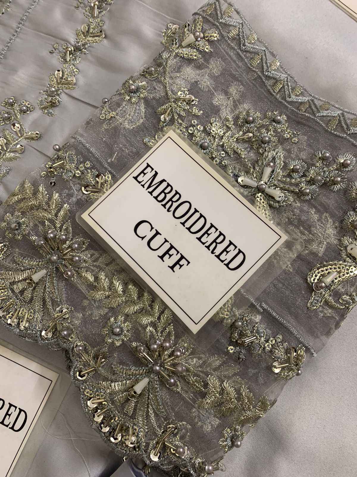 MUSHQ BRAND LUXURY Weeding Collection Embroidered Suit