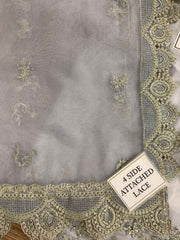 MUSHQ BRAND LUXURY Weeding Collection Embroidered Suit