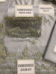 MUSHQ BRAND LUXURY Weeding Collection Embroidered Suit