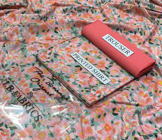 🌿 I.B Fabrics – Lawn Bonanza 2PC Suit (Article-7)