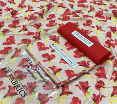 🌿 I.B Fabrics – Lawn Bonanza 2PC Suit (Article-27)