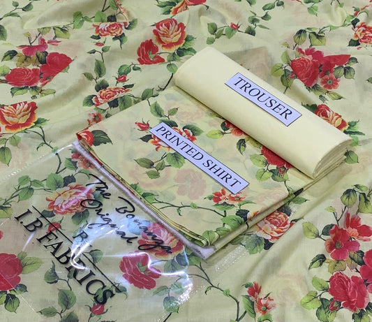 🌿 I.B Fabrics – Lawn Bonanza 2PC Suit (Article-38)