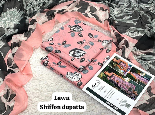 ASFA & NABEEL LAWN 3PC