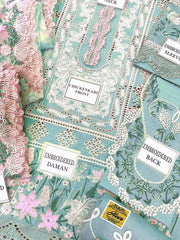 Crimson Chikankari Lawn Suit with Heavy Embroidered Jacquard Dupatta