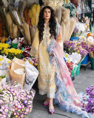 Mushq Luxury Lawn: Chikankari Embroidery & Digital Printed Silk