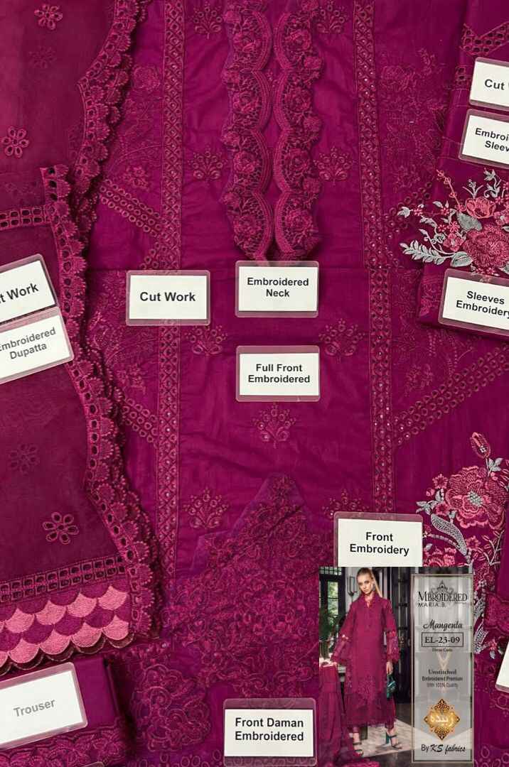 MARIA.B Luxury Chikankari Collection 2025