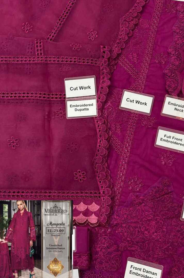 MARIA.B Luxury Chikankari Collection 2025