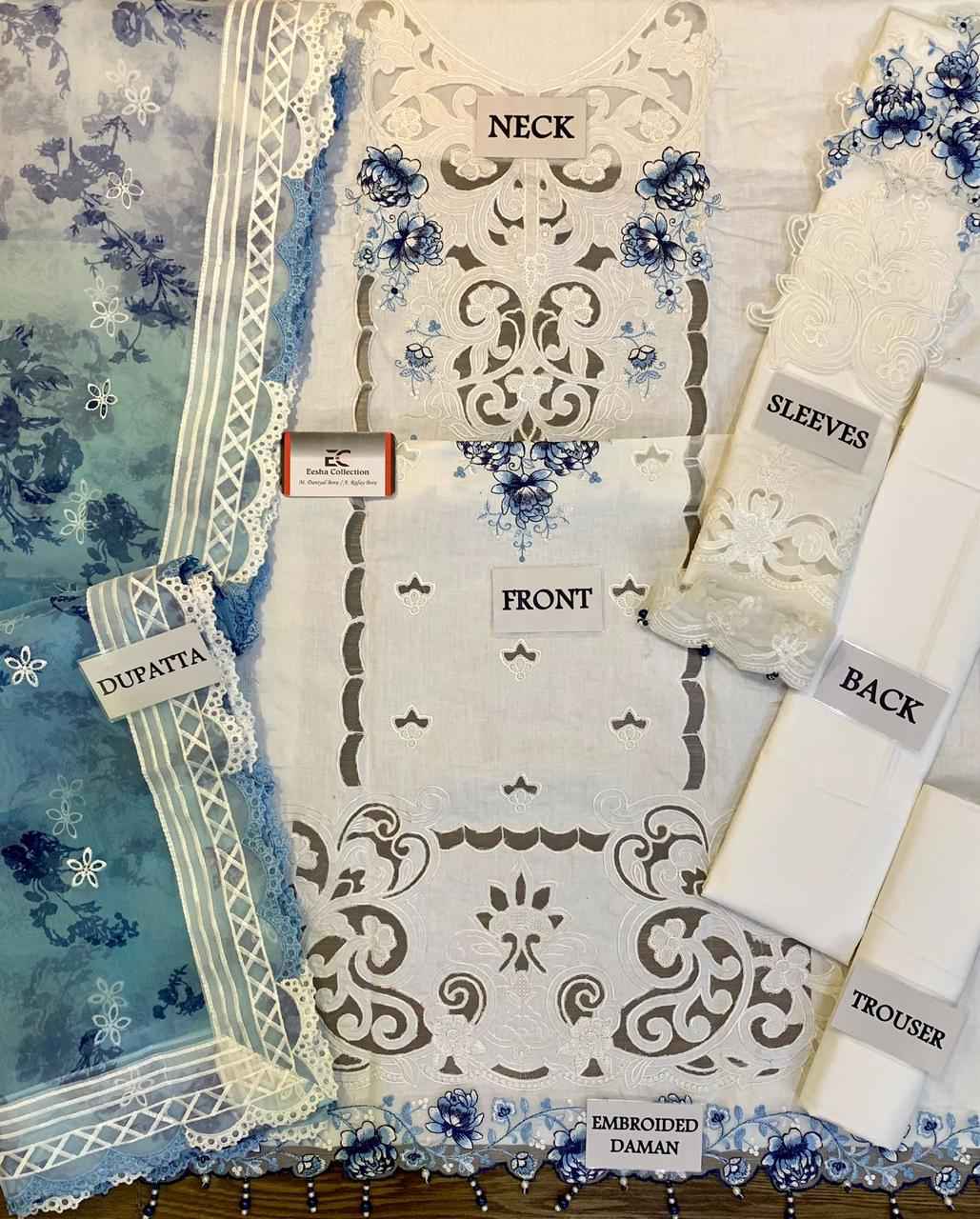 MARIA.B CHIKANKARI FESTIVE COLLECTION