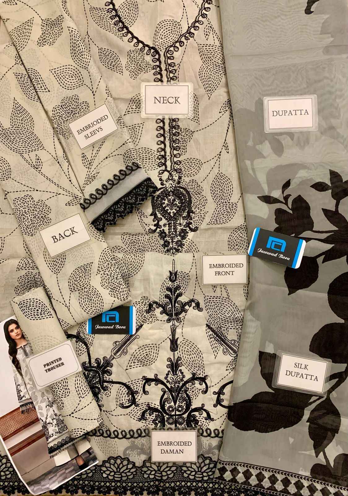 BIN ILYAS β Lawn Collection 2025