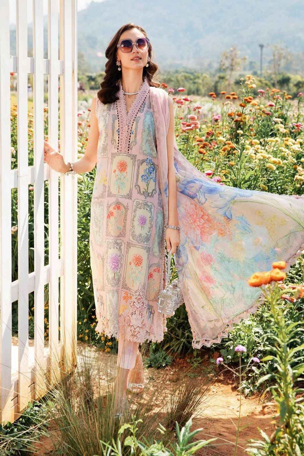MARIA B โ M Print Lawn Collection 2025