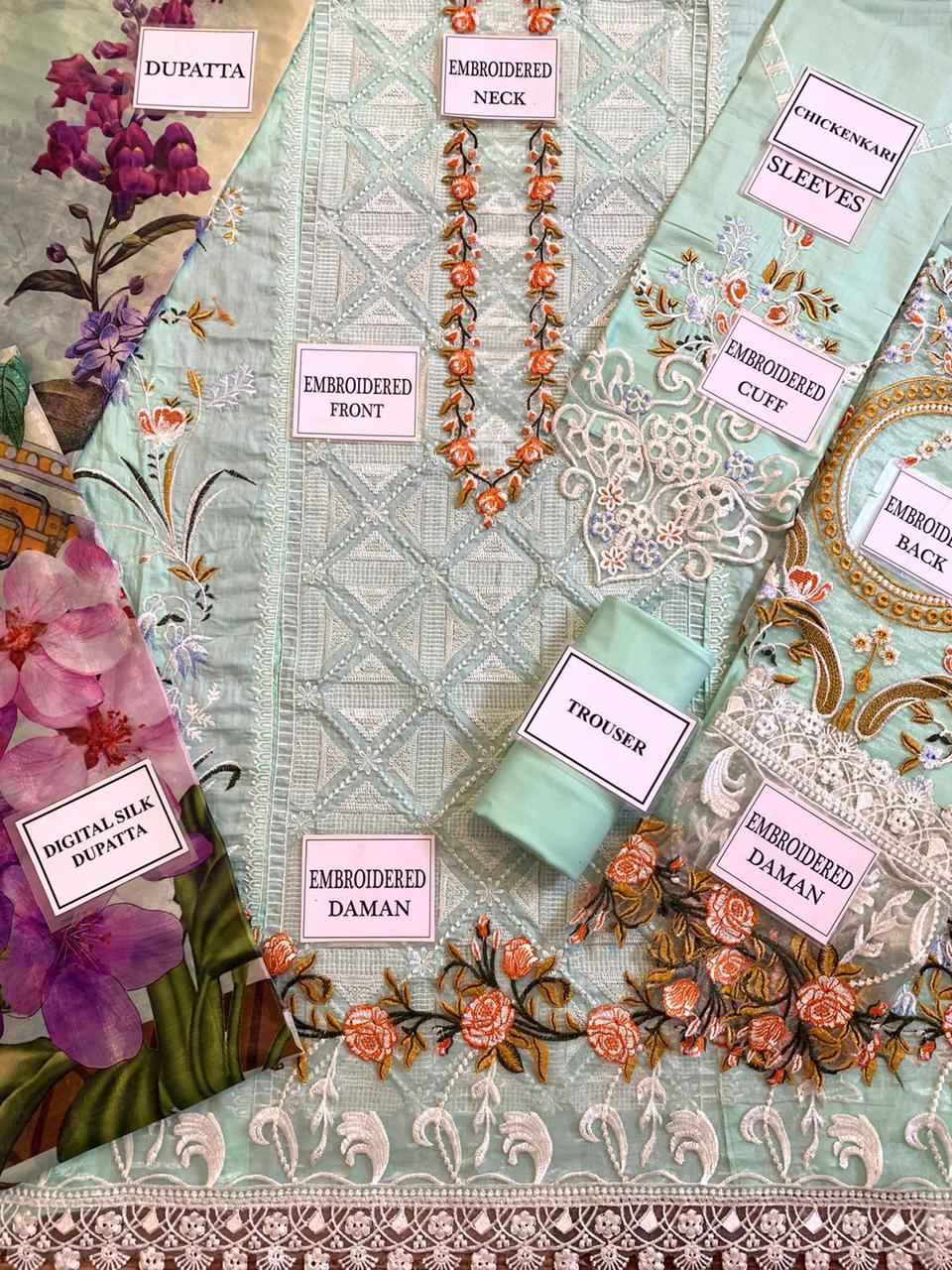 MUSHQ โ Luxury Lawn Chickenkari Collection 2025