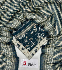 BIN SAEED | Premium Unstitched 3-Piece Lawn Suit (Article 16)