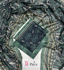 BIN SAEED | Premium Unstitched 3-Piece Lawn Suit (Article 20)