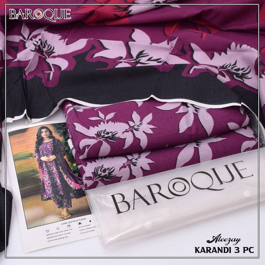 Baroque – Karandi 3-Piece Printed Suit (Article 6)