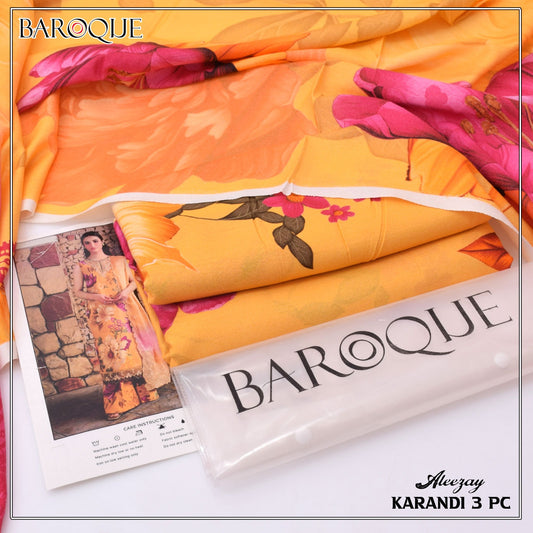 Baroque – Karandi 3-Piece Printed Suit (Article 8)