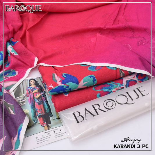 Baroque – Karandi 3-Piece Printed Suit (Article 11)