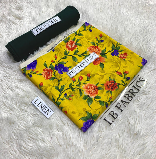 Winter Collection – Bonanza Linen 2-Piece Suit (Article 8)