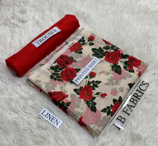 Winter Collection – Bonanza Linen 2-Piece Suit (Article 10)