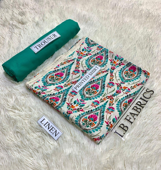 Winter Collection – Bonanza Linen 2-Piece Suit (Article 13)