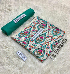 Winter Collection – Bonanza Linen 2-Piece Suit (Article 13)