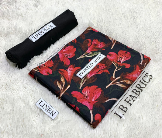 Winter Collection – Bonanza Linen 2-Piece Suit (Article 24)