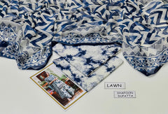 Digital Printed Lawn 3-Piece Suit (Article 4)