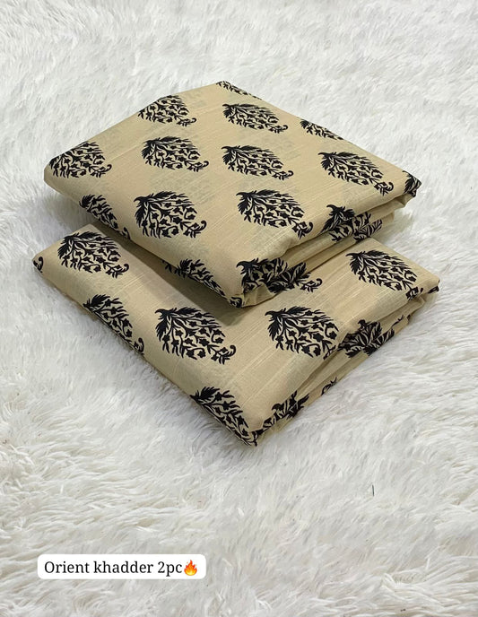 Orient Allover 2-Piece Printed Khaddar Collection (Design 10)