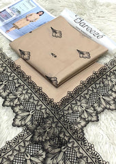 BAREEZA LAWN EMB 2PC UNSTICHED