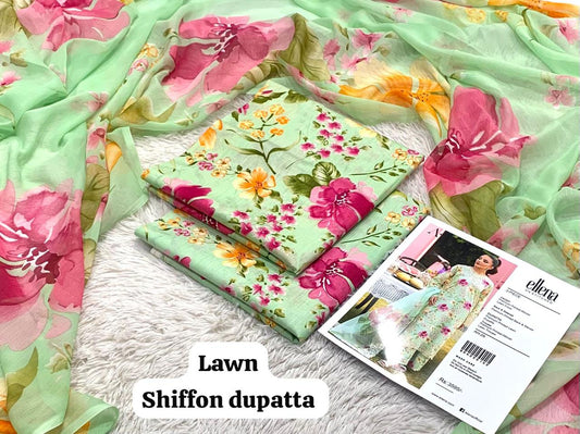 ELLENA  LAEN 3PC UNSTICHED