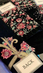 Chiffon Velvet 3Pc Suit  Jazmin velvet luxury wedding Collection