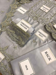 MUSHQ BRAND LUXURY Weeding  Collection Embroidered Suit