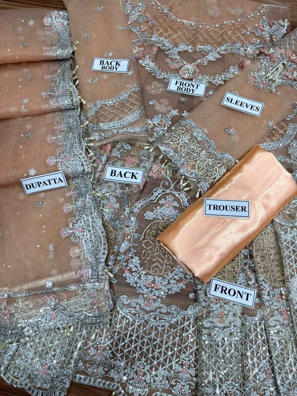 MARIA.B BRIDAL WEDDING WINTER NET MAXI