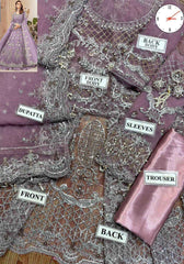 MARIA.B BRIDAL WEDDING WINTER NET MAXI