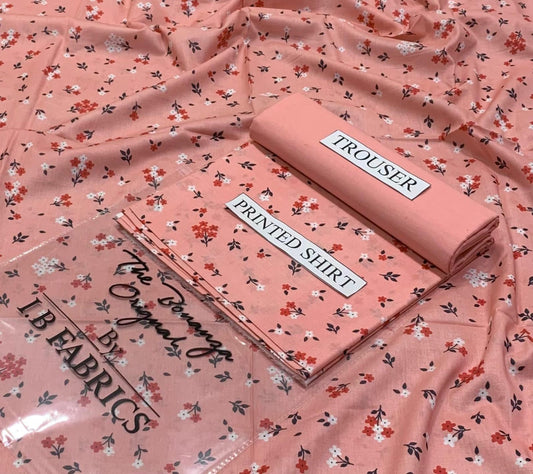 🌿 I.B Fabrics – Lawn Bonanza 2PC Suit (Article-11)