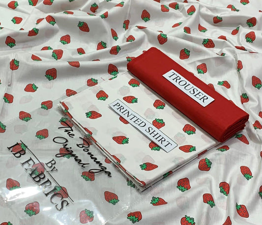 🌿 I.B Fabrics – Lawn Bonanza 2PC Suit (Article-12)