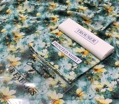 🌿 I.B Fabrics – Lawn Bonanza 2PC Suit (Article-13)