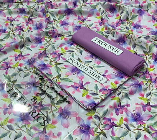 🌿 I.B Fabrics – Lawn Bonanza 2PC Suit (Article-14)