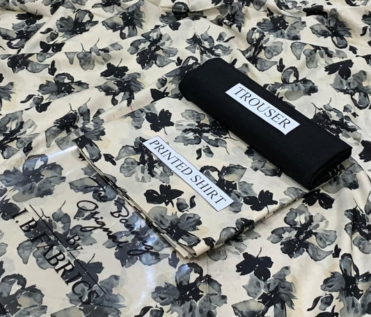 🌿 I.B Fabrics – Lawn Bonanza 2PC Suit (Article-19)